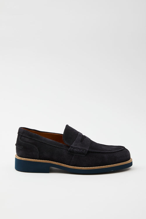Tre Emme Mocassino Blu Uomo