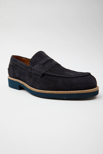 Tre Emme Mocassino Blu Uomo - 5