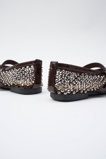 Tre Emme Ballerina Brown Donna - 5