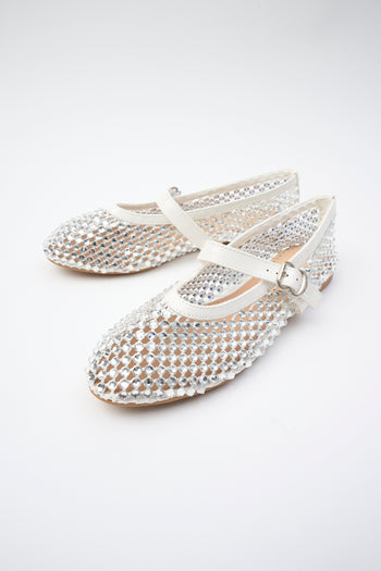 Tre Emme Ballerina White Donna - 6