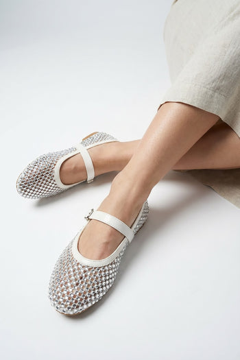 Tre Emme Ballerina White Donna - 8