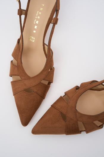 Tre Emme Slingback Cuoio Donna - 3