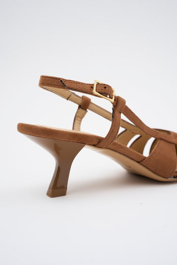 Tre Emme Slingback Cuoio Donna - 4