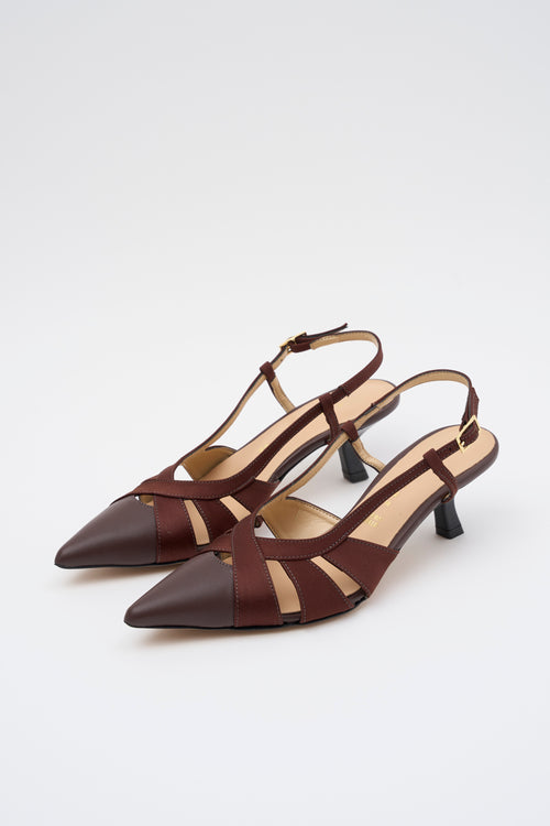 Tre Emme Slingback Moro Donna