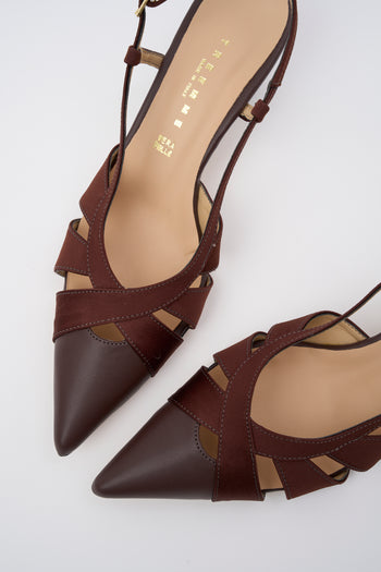 Tre Emme Slingback Moro Donna - 4