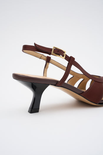 Tre Emme Slingback Moro Donna - 5
