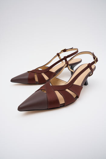 Tre Emme Slingback Moro Donna - 6
