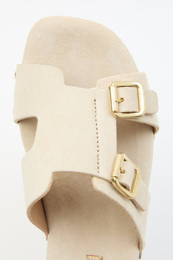 Tre Emme Zoccolo Beige Donna - 4