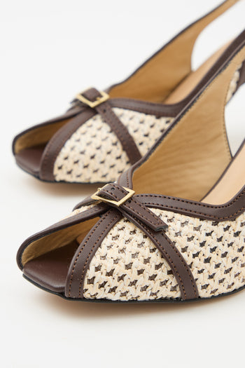 Tre Emme Slingback Caffe/t.moro Donna - 4