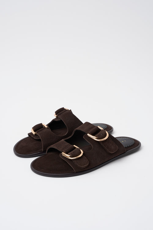 Tre Emme Ciabatta Brown Donna - 2