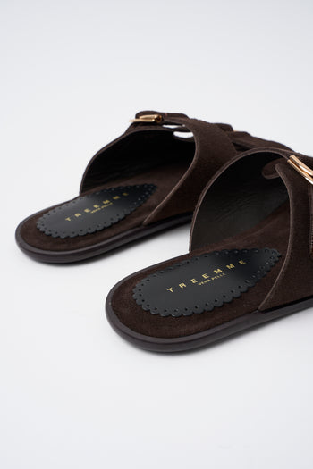 Tre Emme Ciabatta Brown Donna - 5