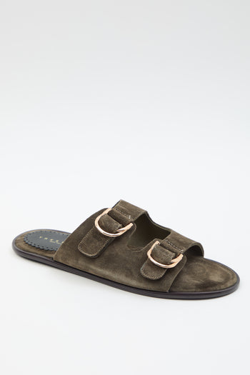 Tre Emme Ciabatta Kaki Donna - 7