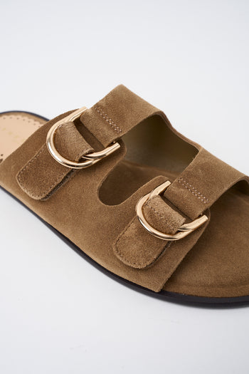Tre Emme Ciabatta Taupe Donna - 4