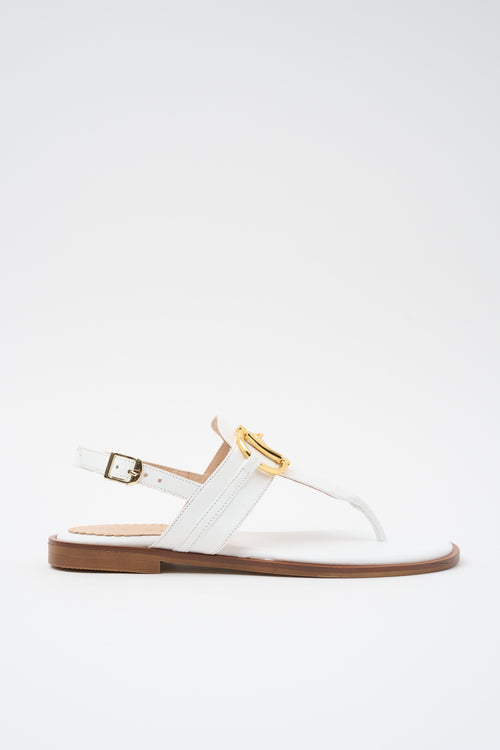Tre Emme Sandalo White Donna