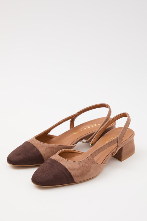 Tre Emme Slingback Moro/naturale Donna - 2