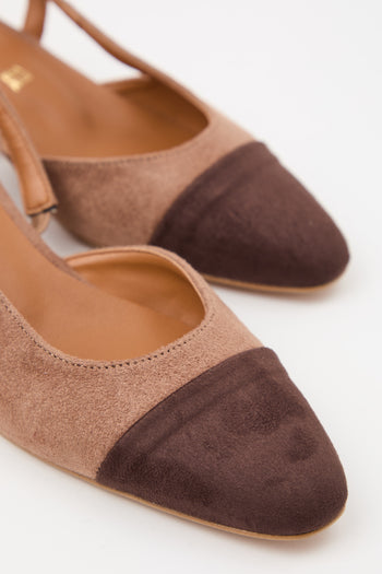 Tre Emme Slingback Moro/naturale Donna - 3
