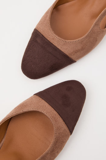 Tre Emme Slingback Moro/naturale Donna - 4