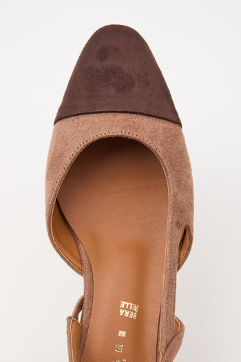 Tre Emme Slingback Moro/naturale Donna - 5