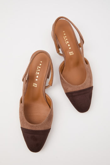 Tre Emme Slingback Moro/naturale Donna - 8