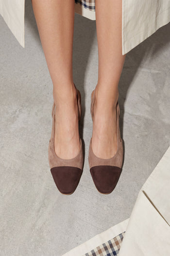 Tre Emme Slingback Moro/naturale Donna - 10