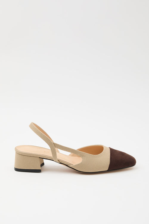 Tre Emme Slingback T.moro/taupe Donna