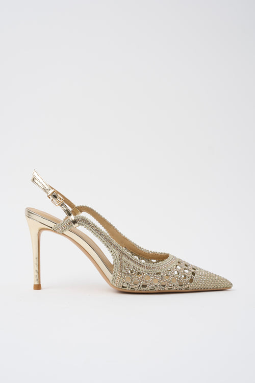 Tre Emme Slingback Oro Donna
