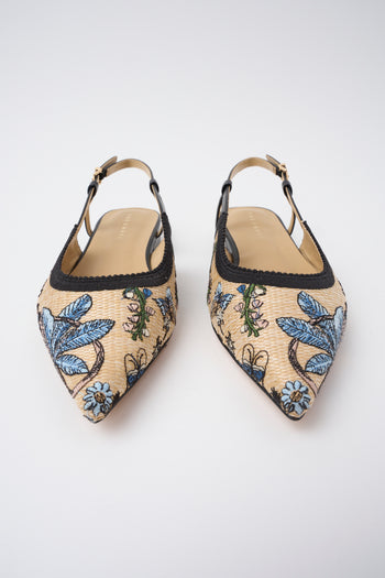 Tre Emme Slingback Nero Donna - 5