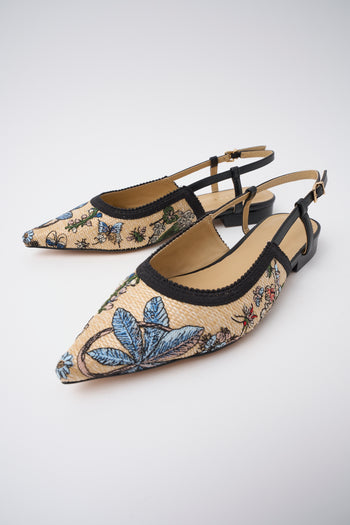 Tre Emme Slingback Nero Donna - 6