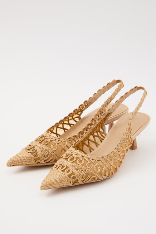 Tre Emme Slingback Cuoio Donna - 2