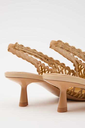 Tre Emme Slingback Cuoio Donna - 5