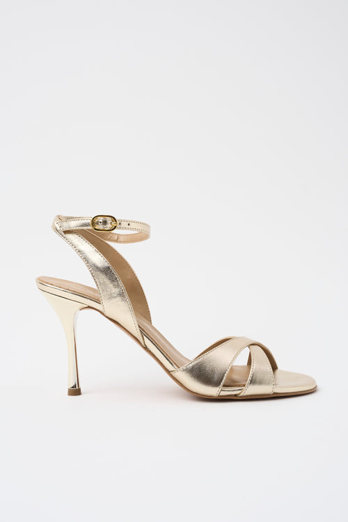 Tre Emme Sandalo Platino Donna