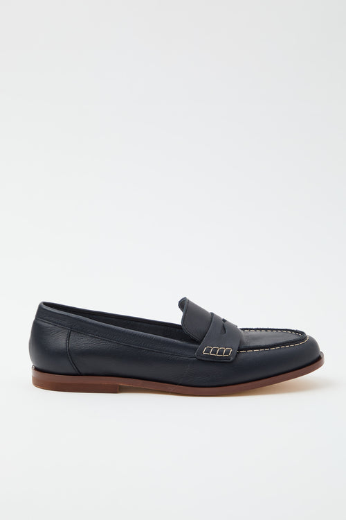 Tre Emme Mocassino Blu Donna