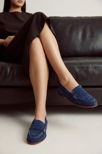 Tre Emme Mocassino Blu Donna - 10