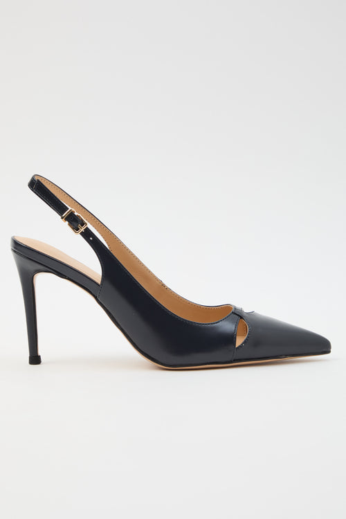 Tre Emme Slingback Navy Donna