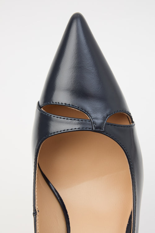 Tre Emme Slingback Navy Donna - 2