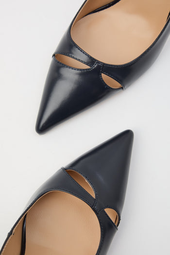 Tre Emme Slingback Navy Donna - 7