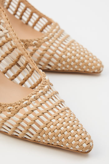 Tre Emme Slingback Naturale+burro Donna - 3