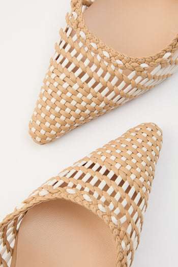 Tre Emme Slingback Naturale+burro Donna - 6