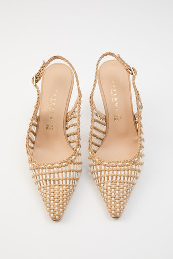 Tre Emme Slingback Naturale+burro Donna - 8