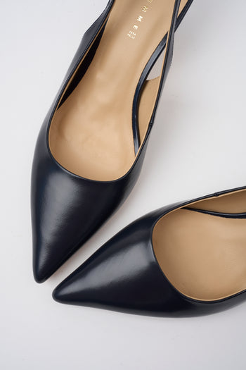 Tre Emme Slingback Blu Donna - 3