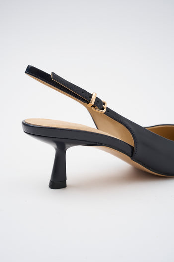 Tre Emme Slingback Blu Donna - 4