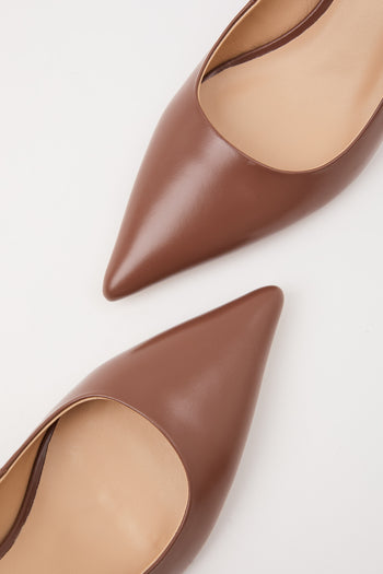 Tre Emme Slingback Dark Brown Donna - 6