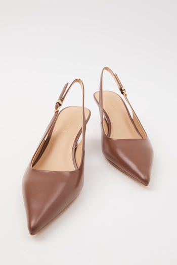 Tre Emme Slingback Dark Brown Donna - 9
