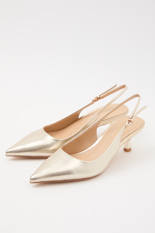 Tre Emme Slingback Platino Donna - 2