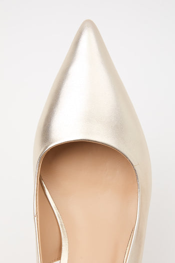 Tre Emme Slingback Platino Donna - 7