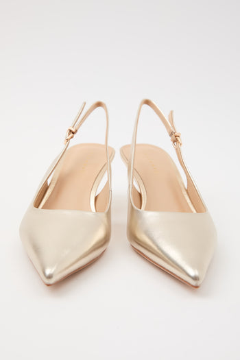 Tre Emme Slingback Platino Donna - 8