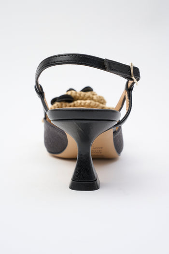 Tre Emme Slingback Nero Donna - 6
