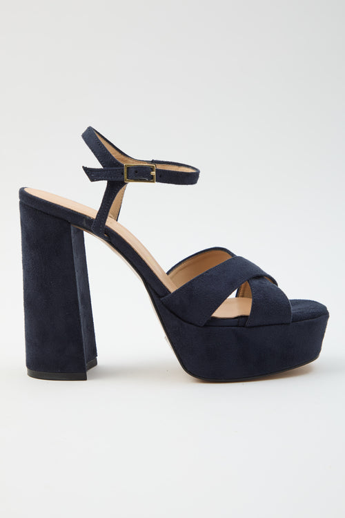 Tre Emme Sandalo Blu Donna