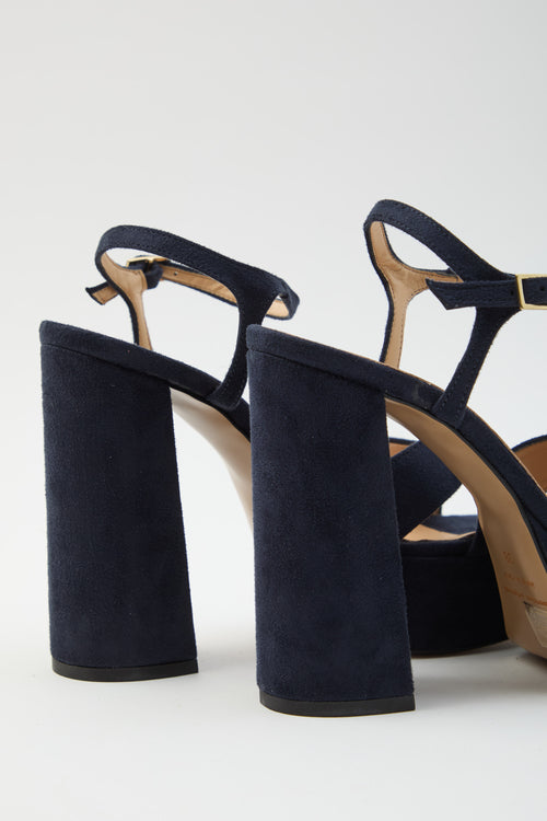 Tre Emme Sandalo Blu Donna - 2