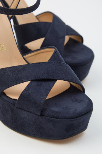Tre Emme Sandalo Blu Donna - 4